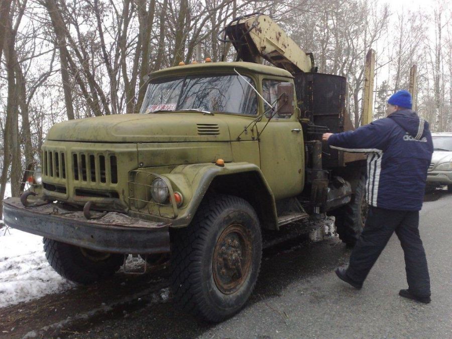 Продажа Кран-манипулятор ЗИЛ 131 1988 года 6.0 л Житомир - автобазар ...