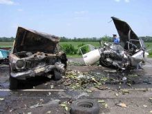 ДТП на трассе Одесса - Мелитополь - Новоазовск