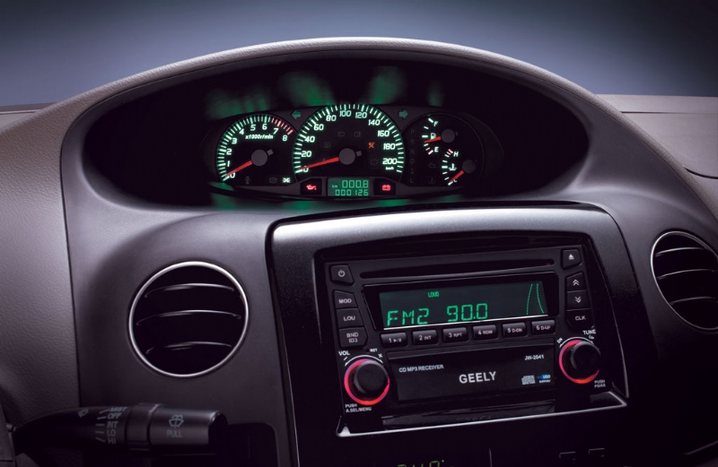 Geely mk установка магнитолы