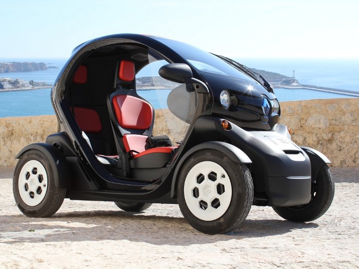 Самый маленький рено twizy