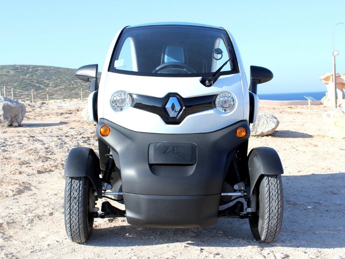 Самый маленький рено twizy