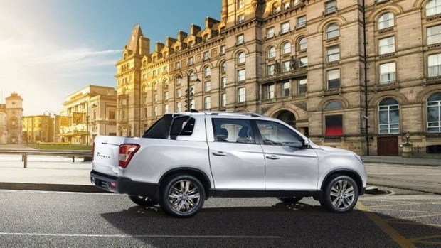 Новый пикап ssangyong