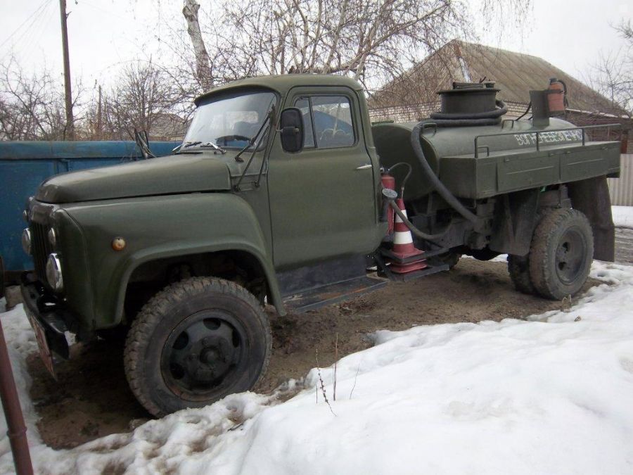 Раздатка газ 53 бензовоз