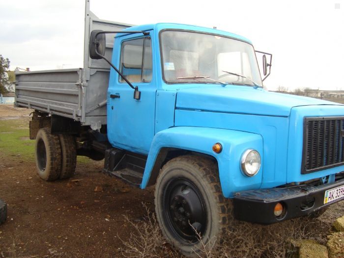Автомобиль газ 53 самосвал