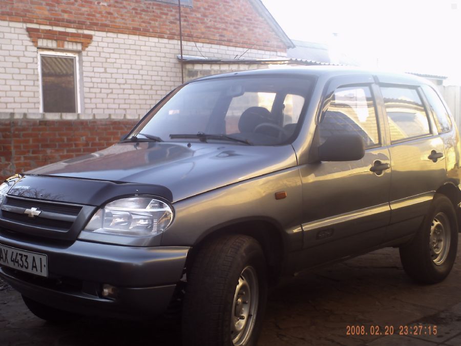 Chevrolet niva рейлинги