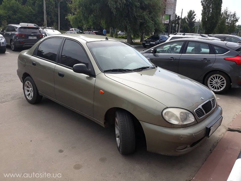 Daewoo lanos вес